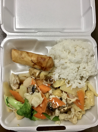 Moo Goo Gai Pan (Dinner Combo)