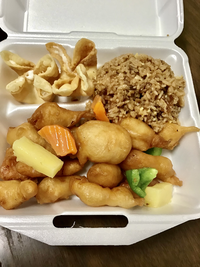 Sweet and Sour Chicken (Dinner Combo)